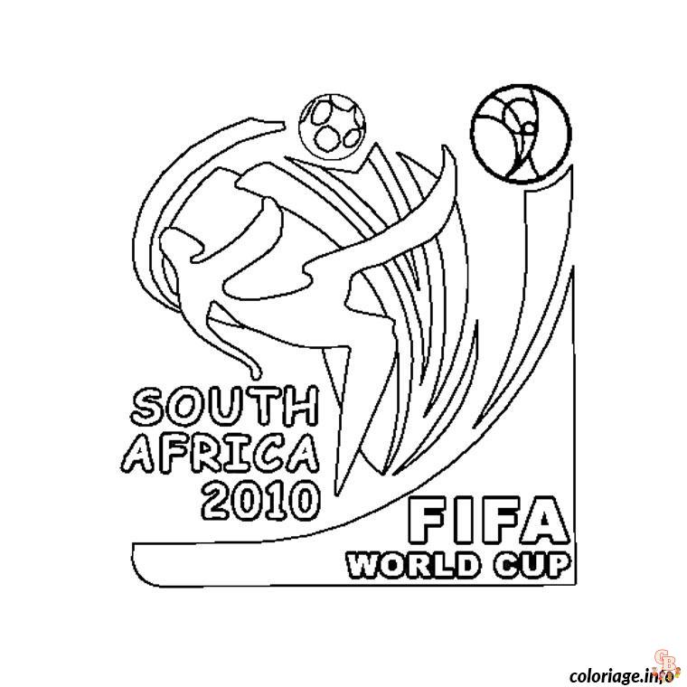 Coloriage Coupe du Monde