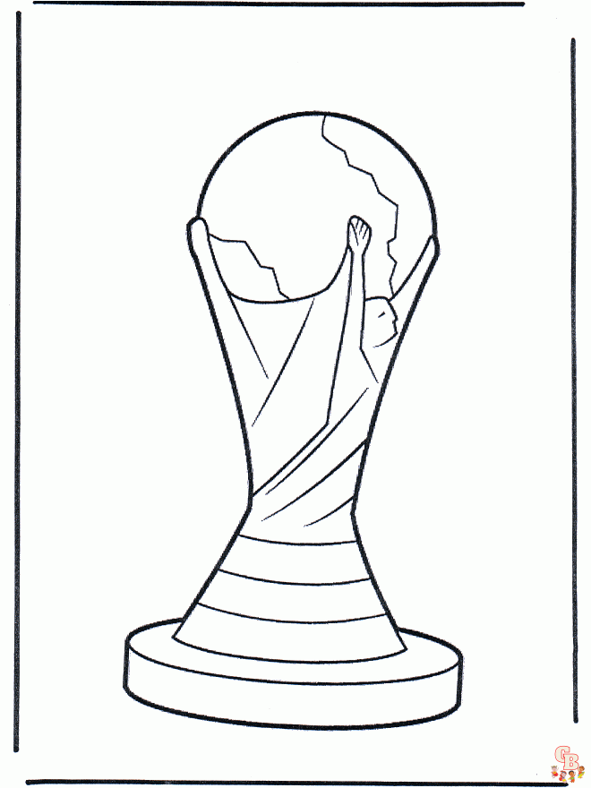 Coloriage Coupe du Monde