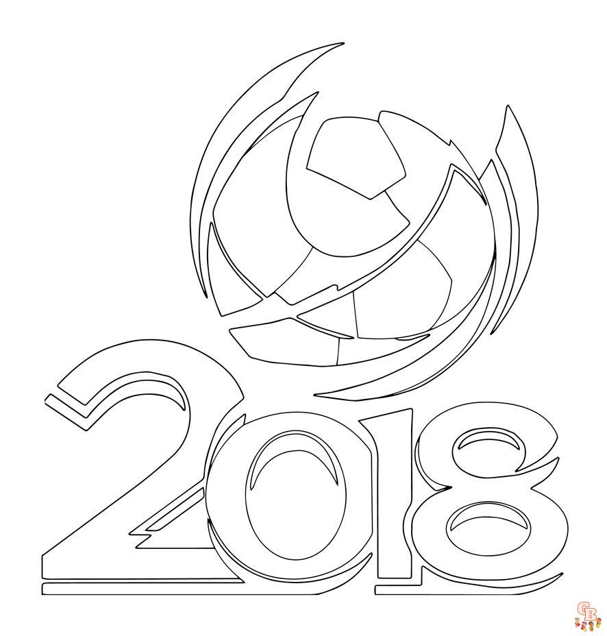 Coloriage Coupe du Monde