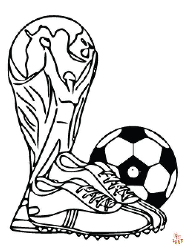 Coloriage Coupe du Monde