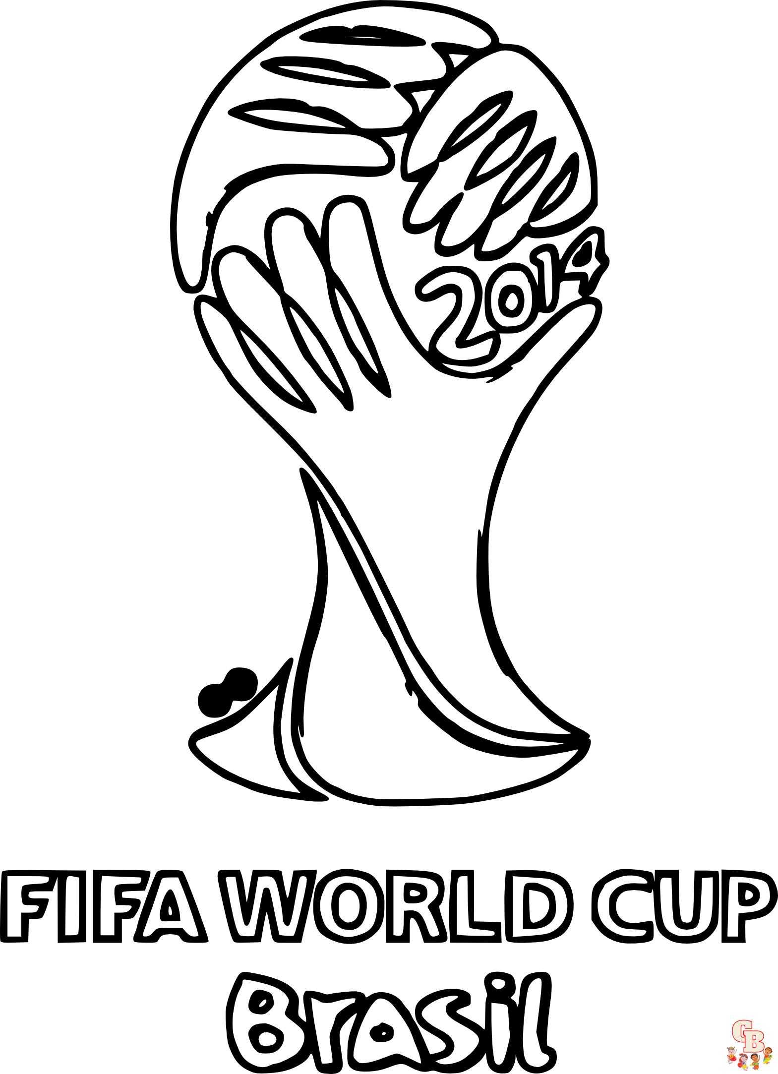 Coloriage Coupe du Monde