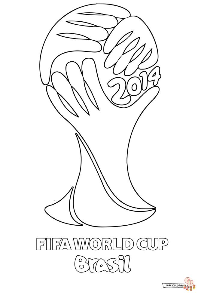 Coloriage Coupe du Monde