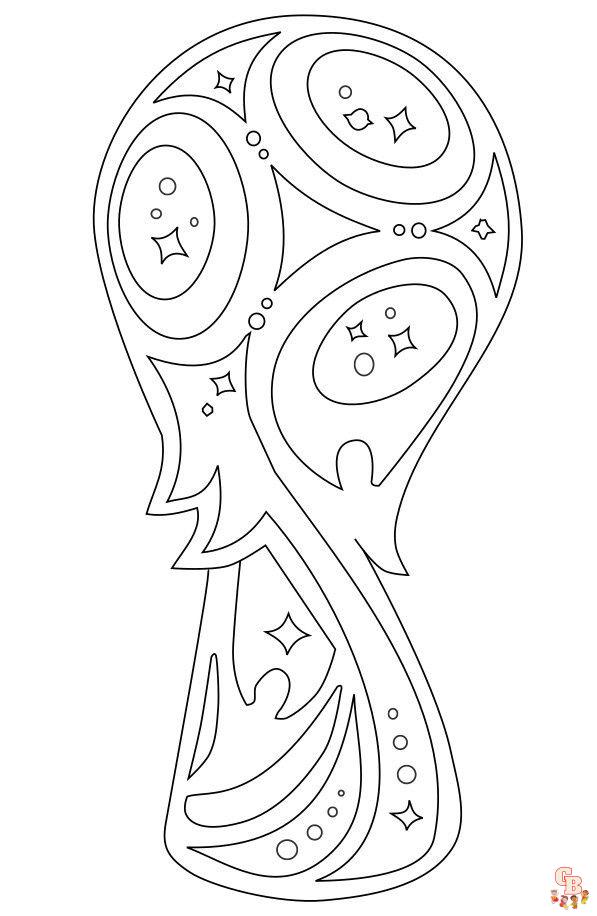 Coloriage Coupe du Monde