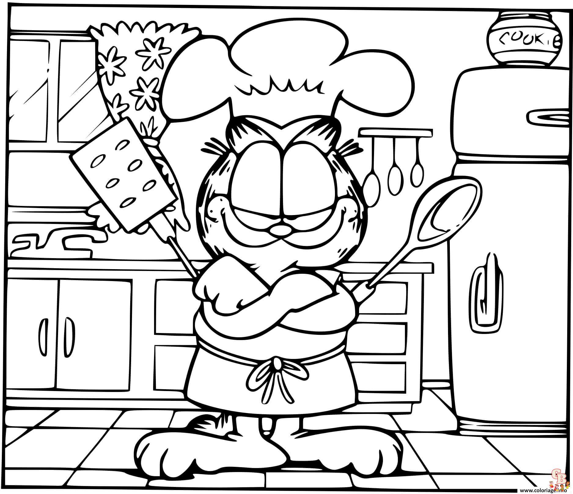 Coloriage Cuisine