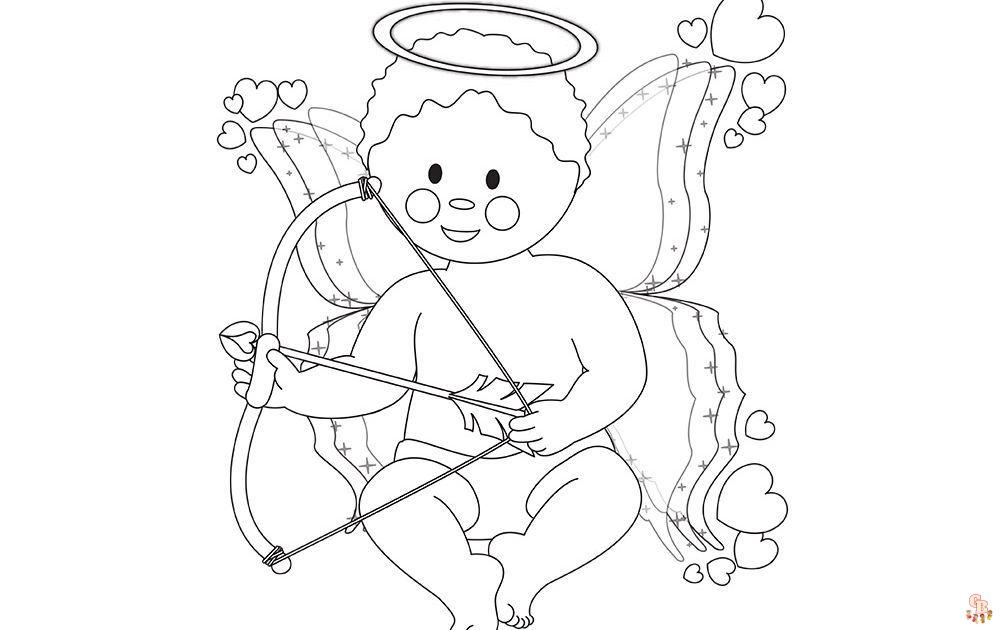 Coloriage Cupidon