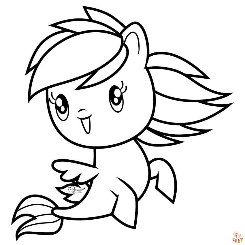 Coloriage Cutie Mark Crew