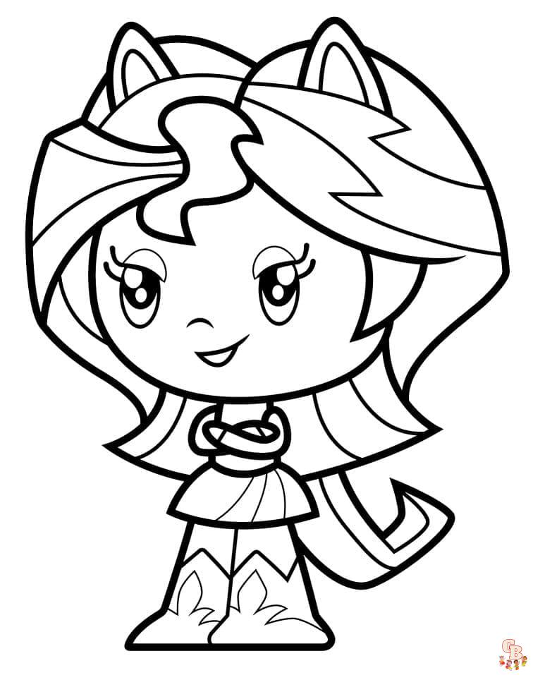 Coloriage Cutie Mark Crew