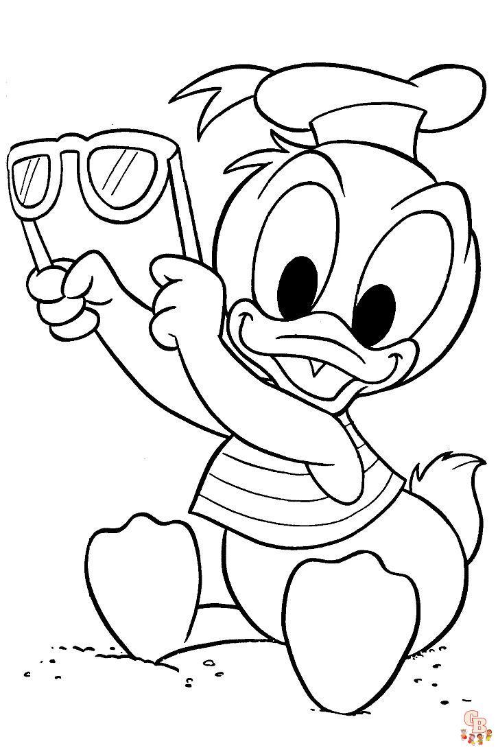 Coloriage Daisy Duck