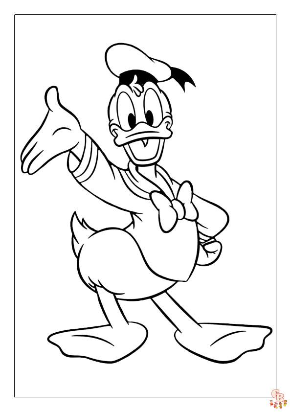 Coloriage Daisy Duck