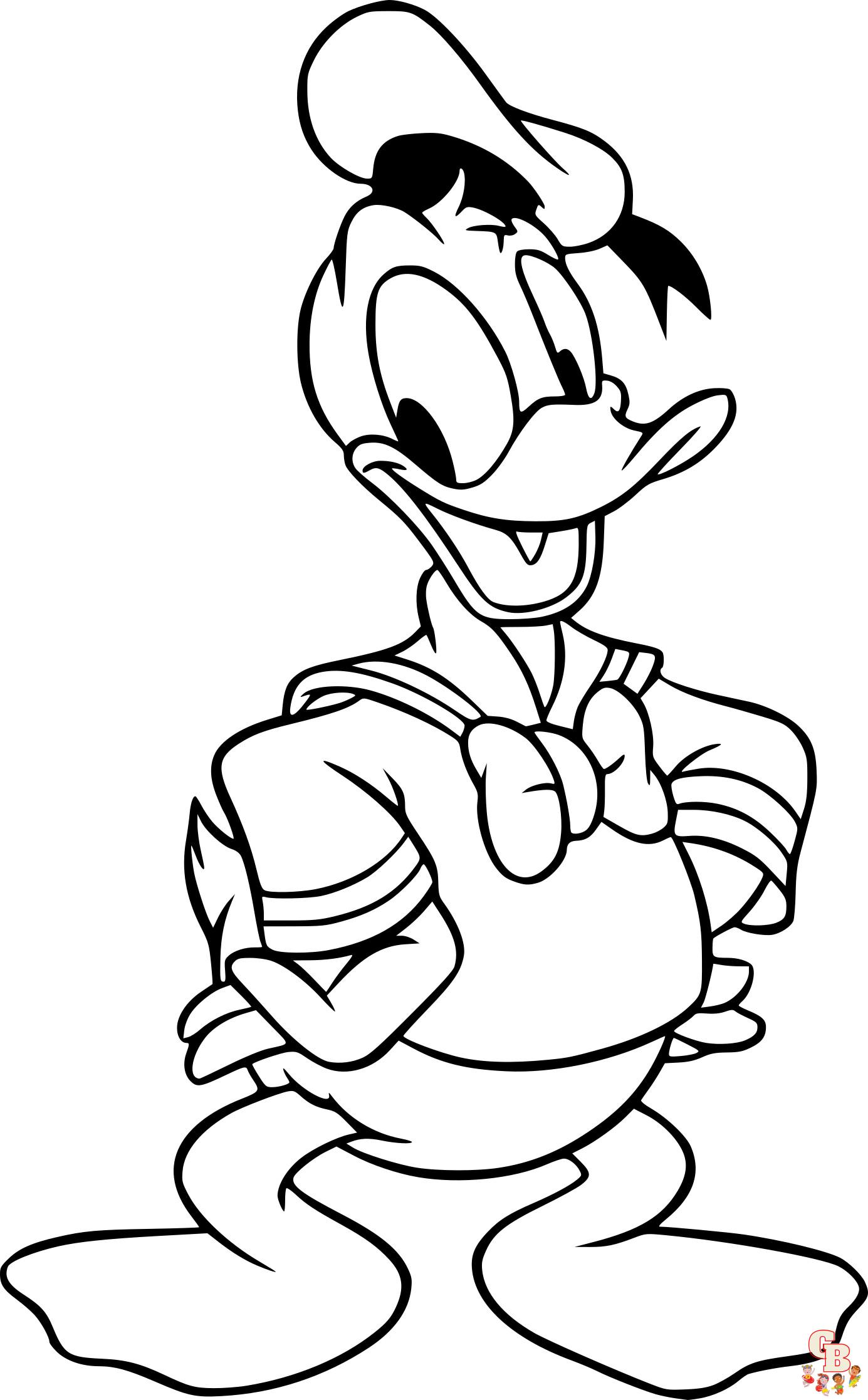 Coloriage Daisy Duck