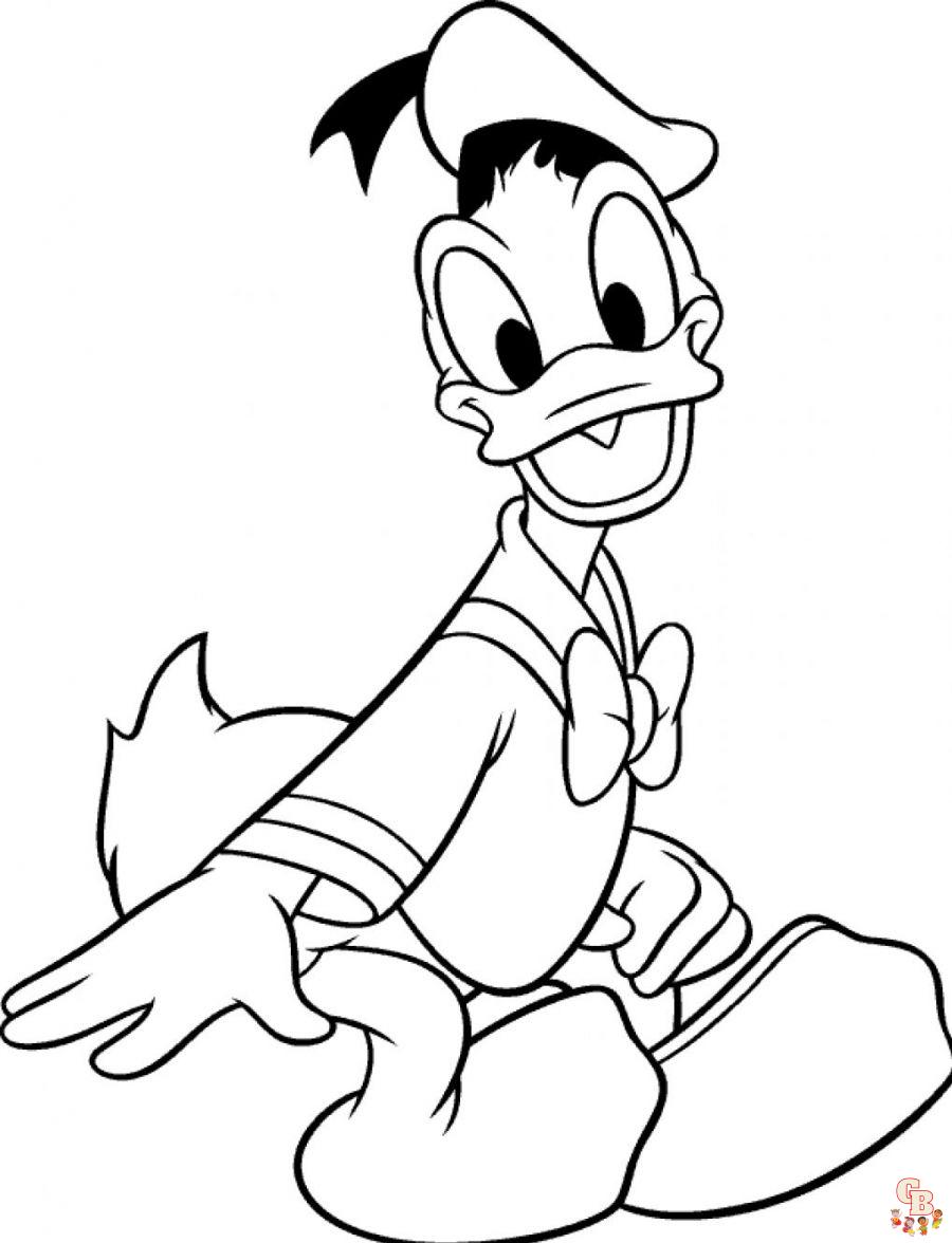 Coloriage Daisy Duck