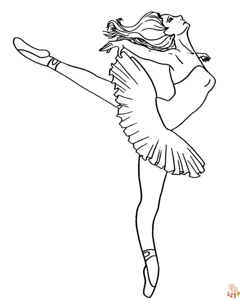 Coloriage Danseuses