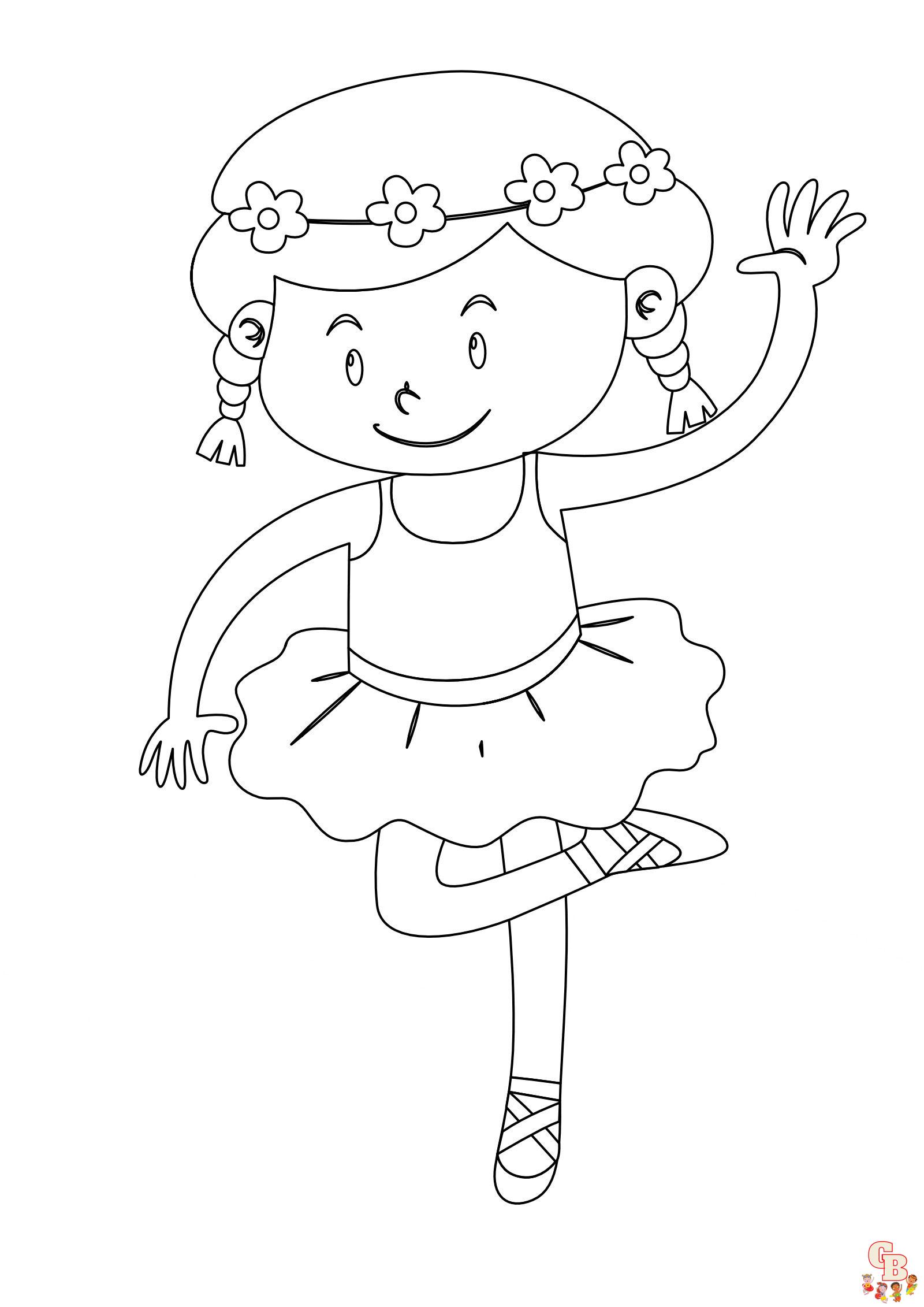 Coloriage Danseuses