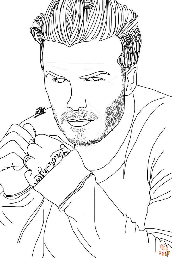 Coloriage David