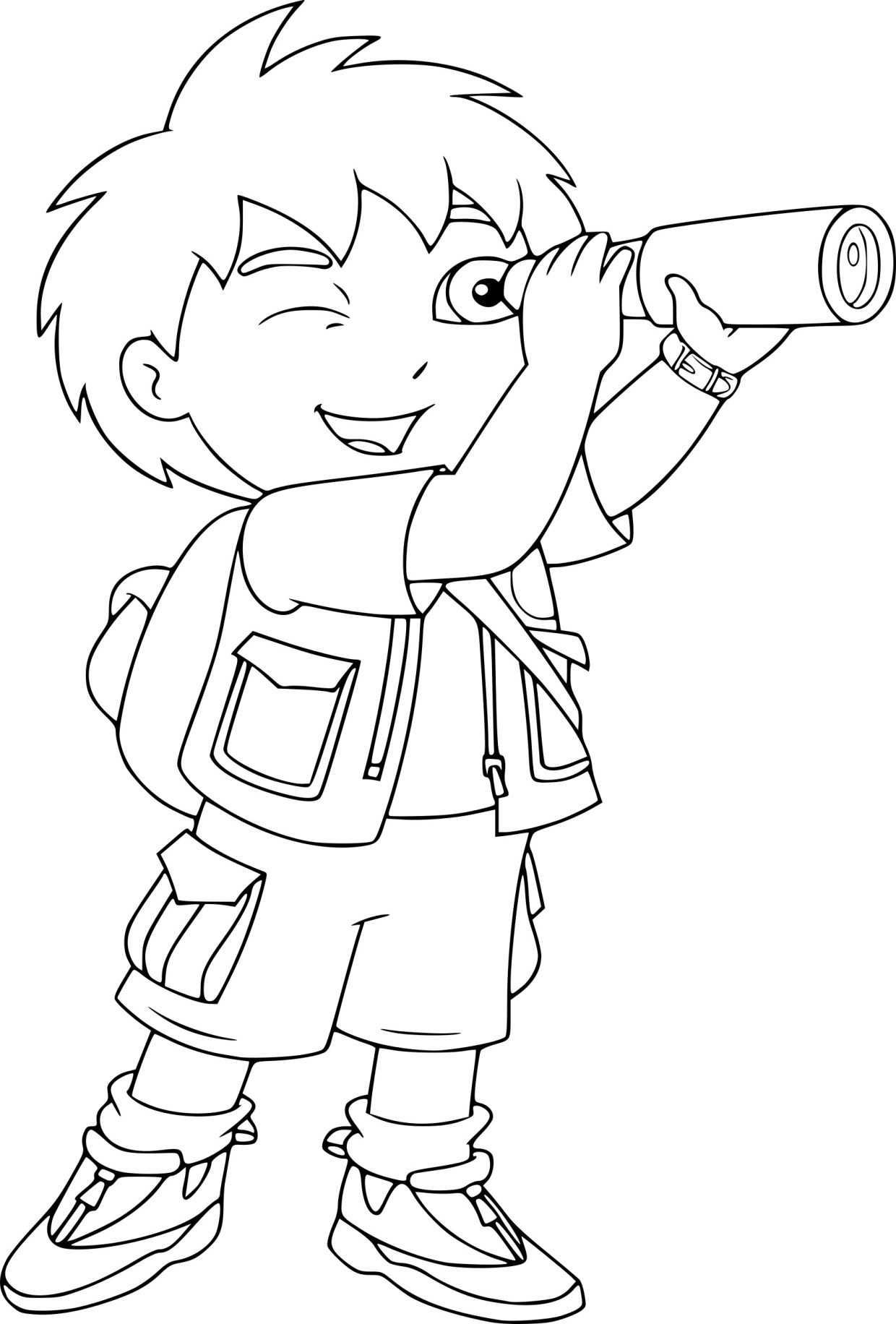 Coloriage Diego