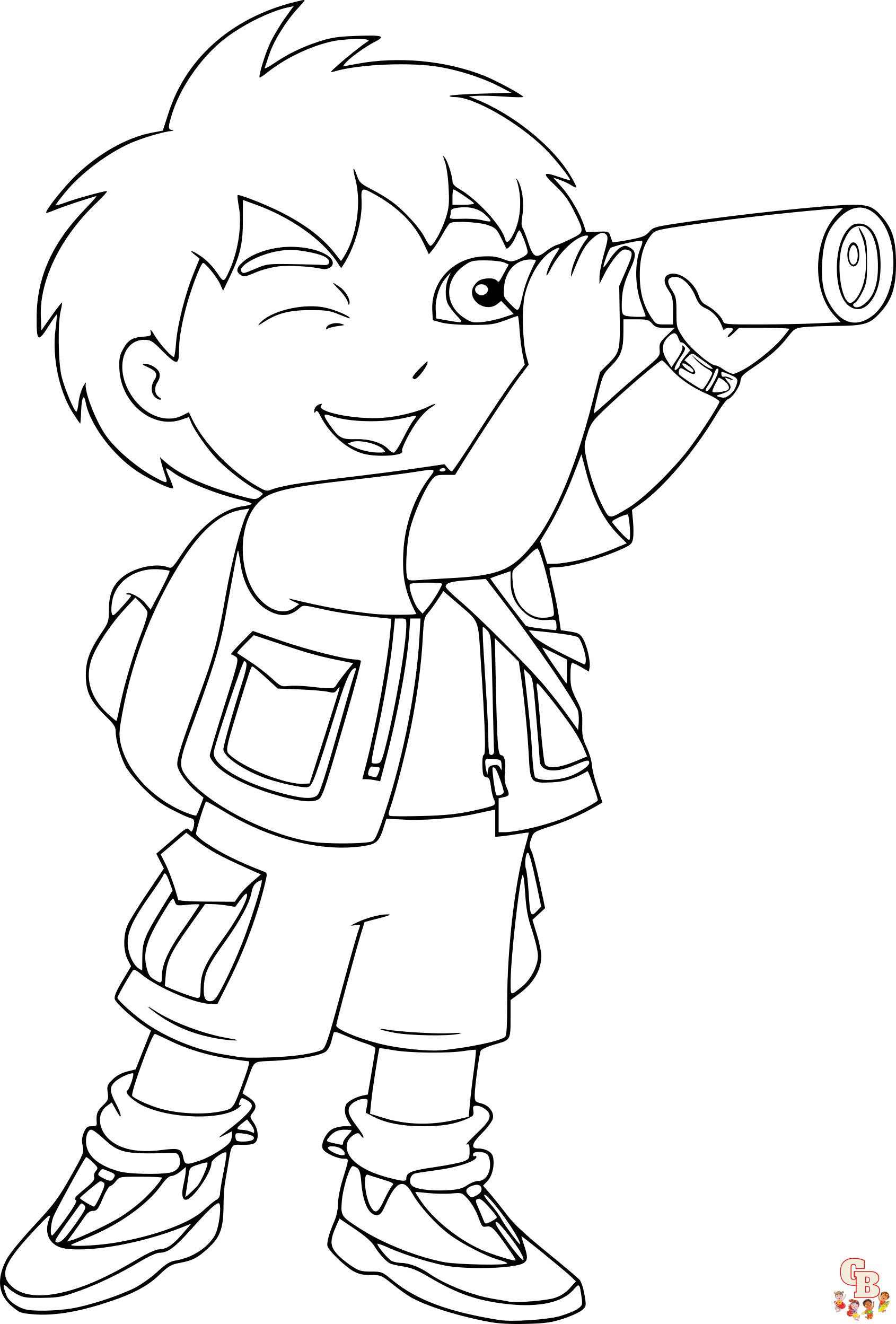 Coloriage Diego