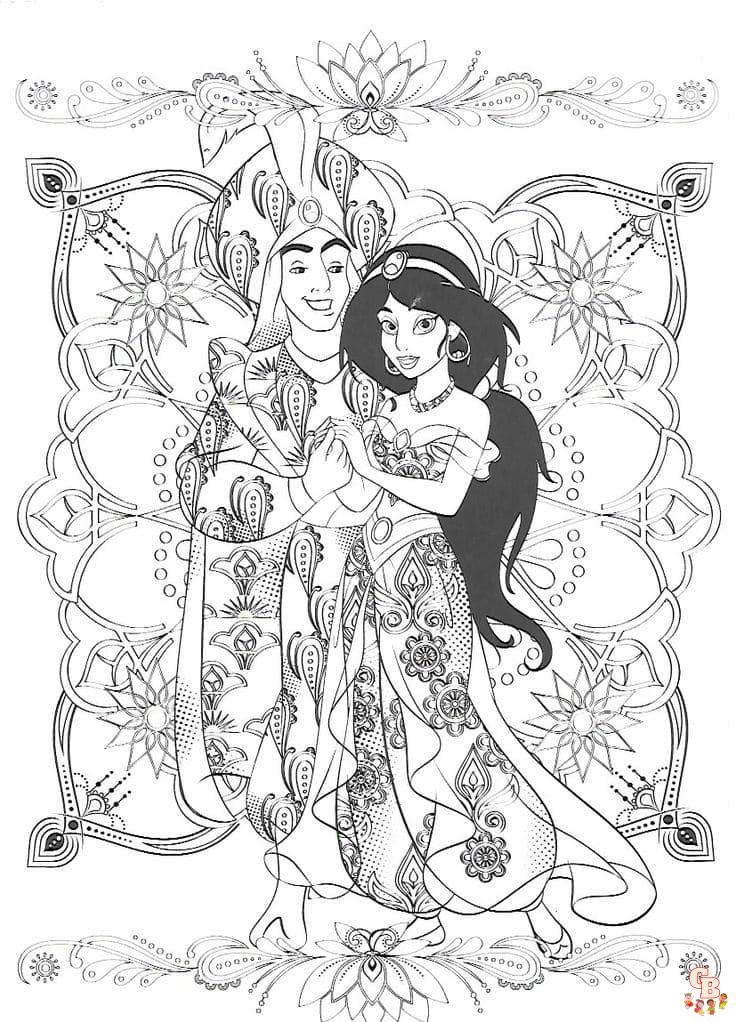 Coloriage Disney Adulte