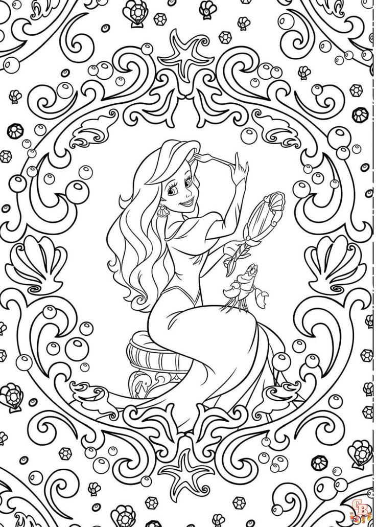 Coloriage Disney Adulte