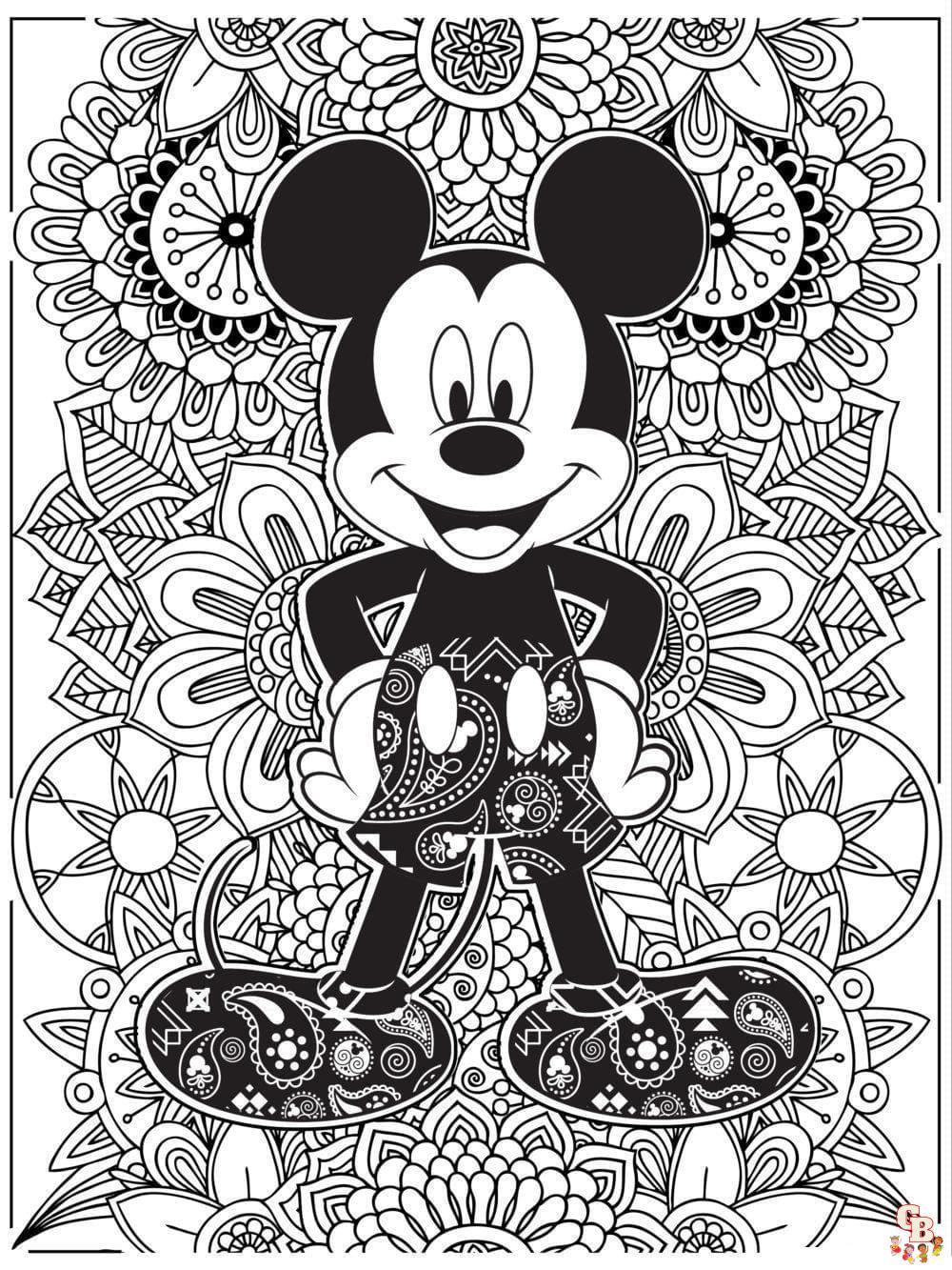 Coloriage Disney Adulte