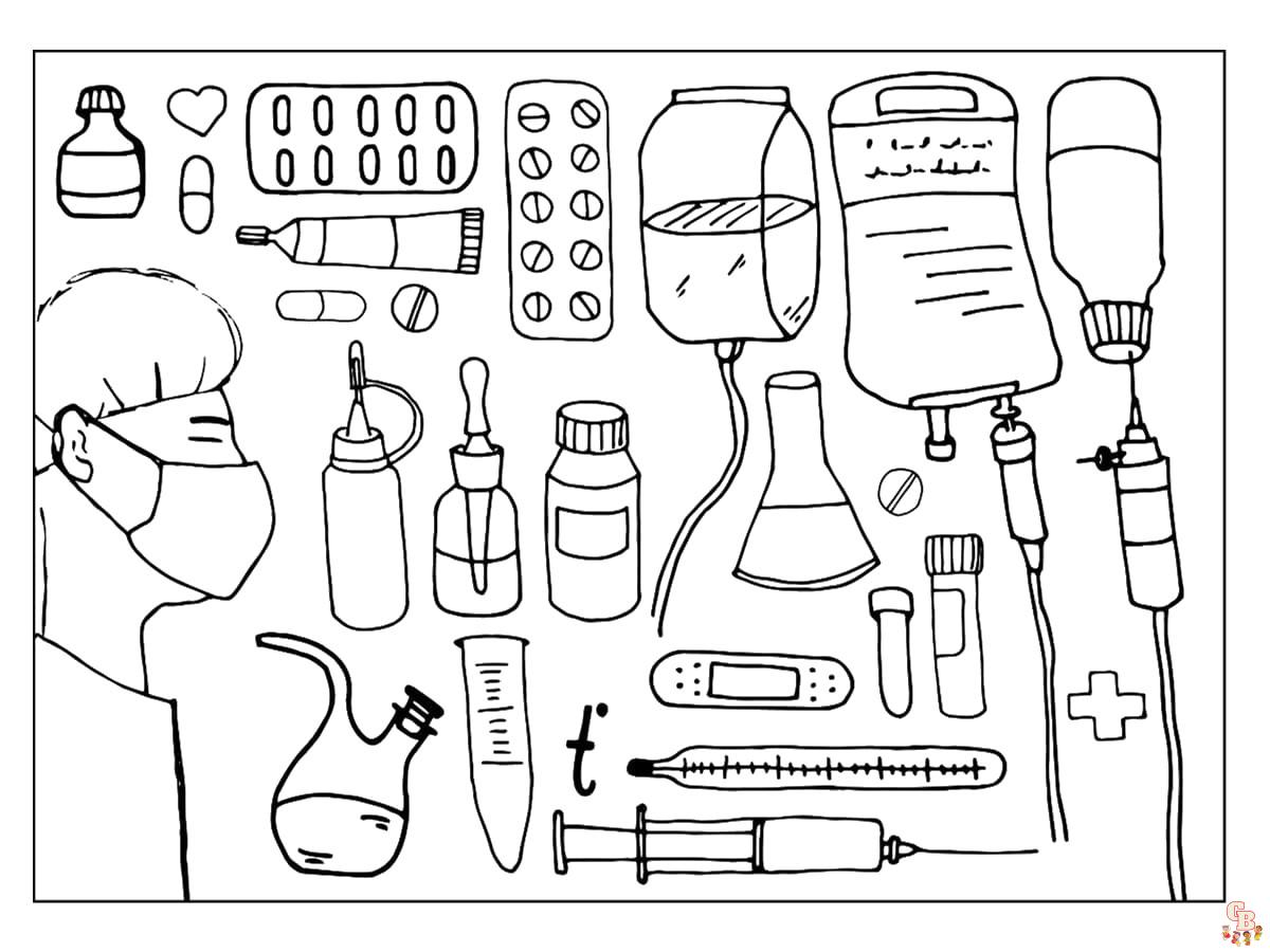 Coloriage Docteur Medecin