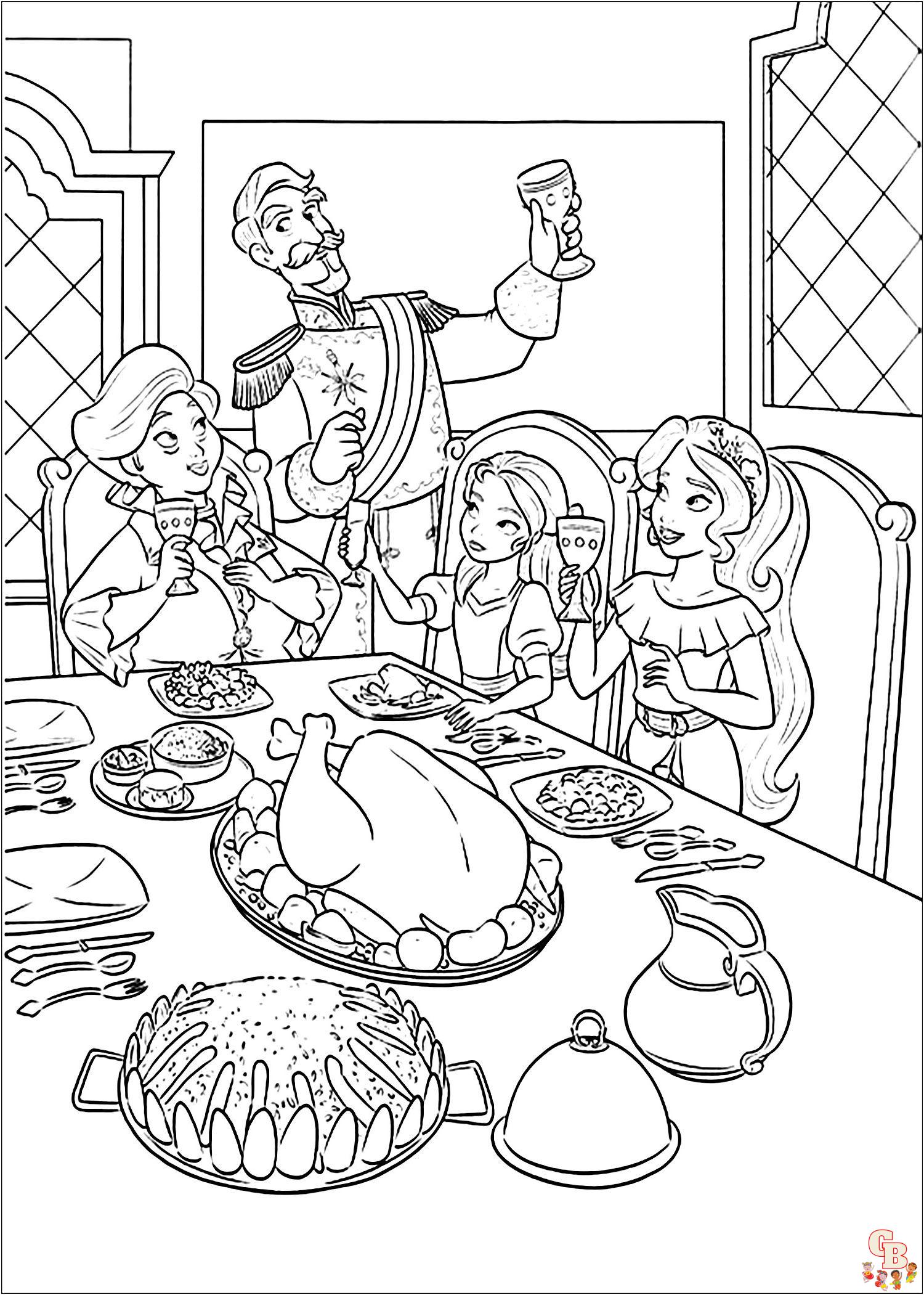 Coloriage Elena D Avalor