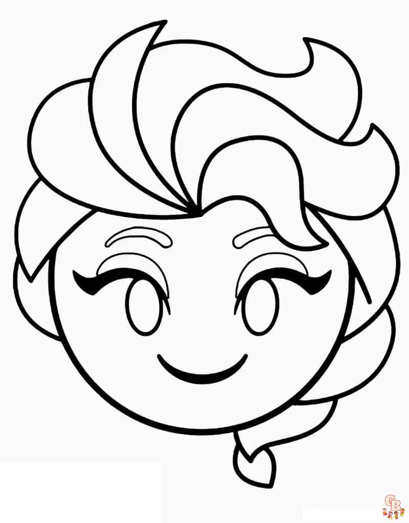 Coloriage Emoji