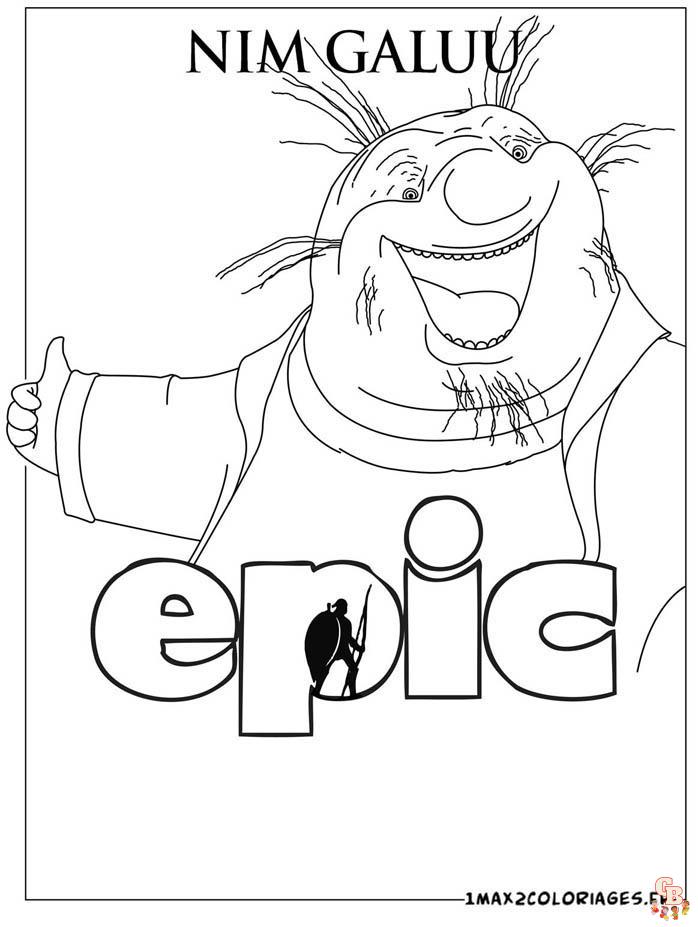 Coloriage Epic