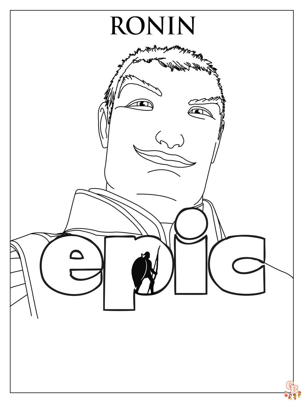 Coloriage Epic