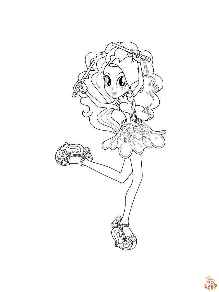 Coloriage Equestria Girls