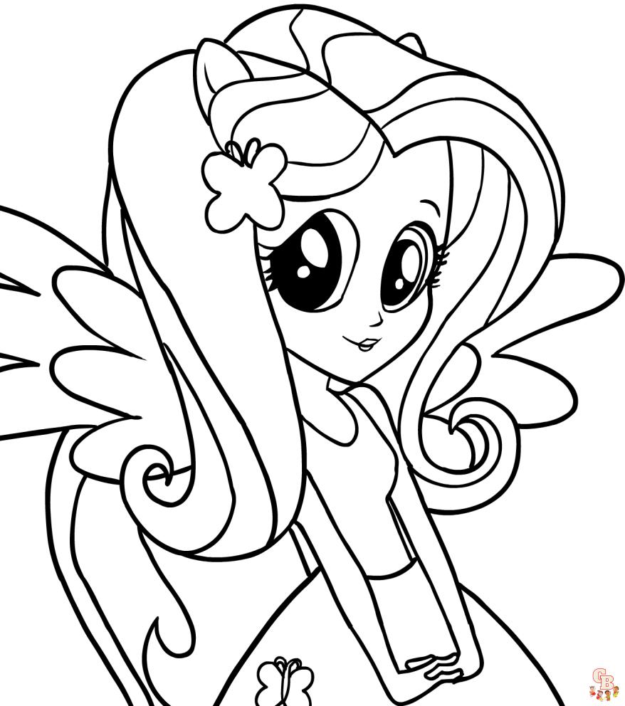 Coloriage Equestria Girls