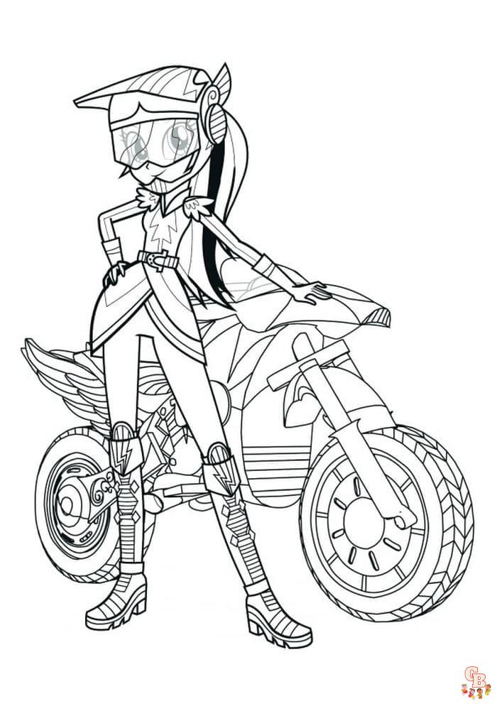 Coloriage Equestria Girls