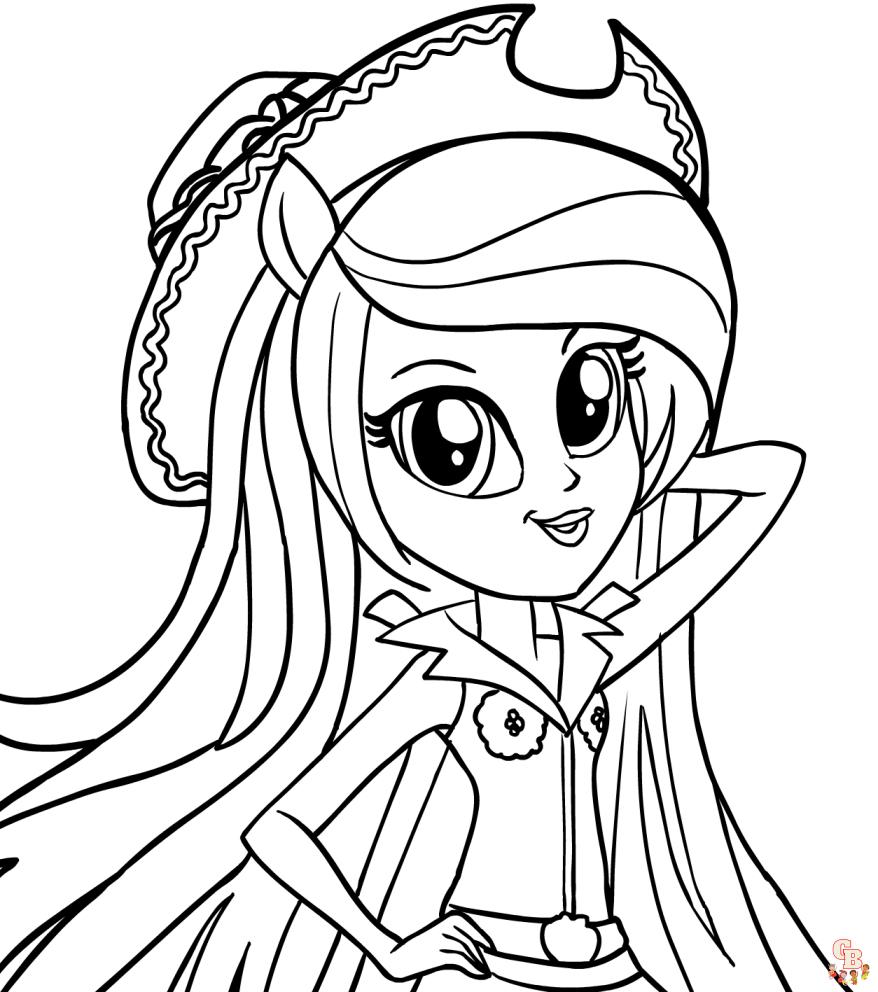 Coloriage Equestria Girls