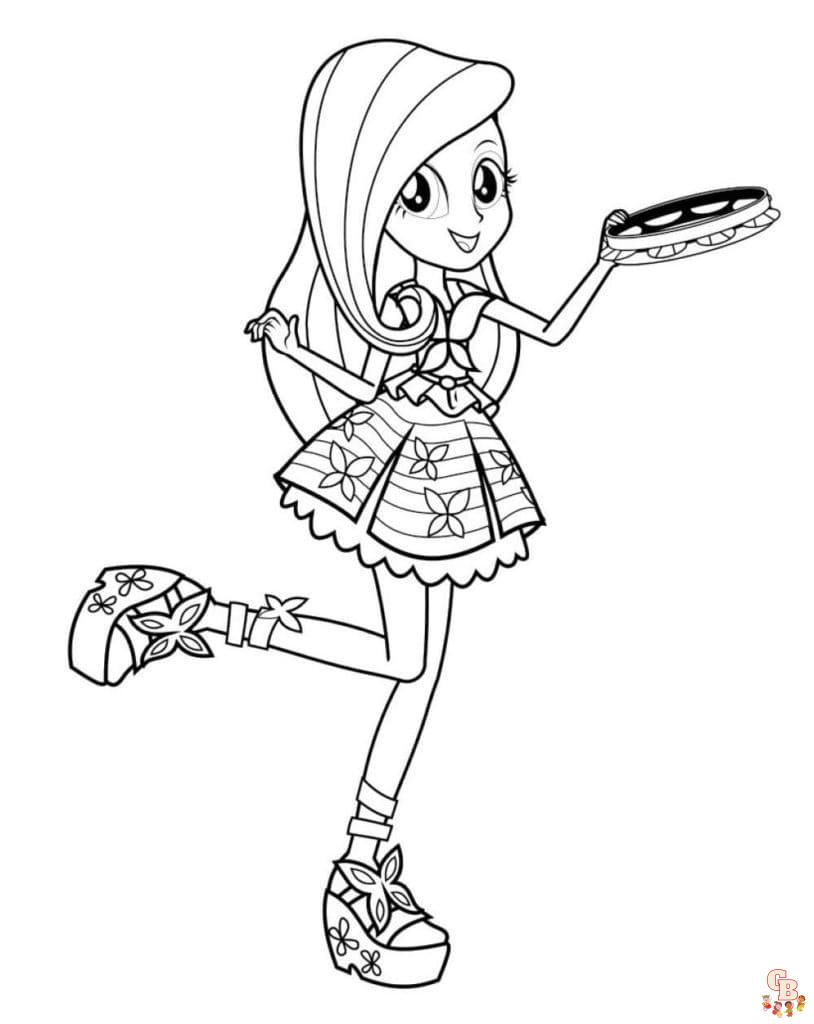 Coloriage Equestria Girls