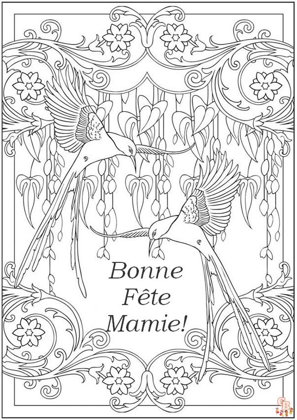 Coloriage Fete Des Grands meres Mamies