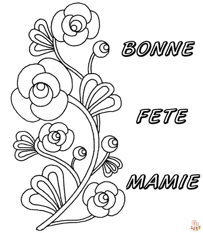 Coloriage Fete Des Grands meres Mamies