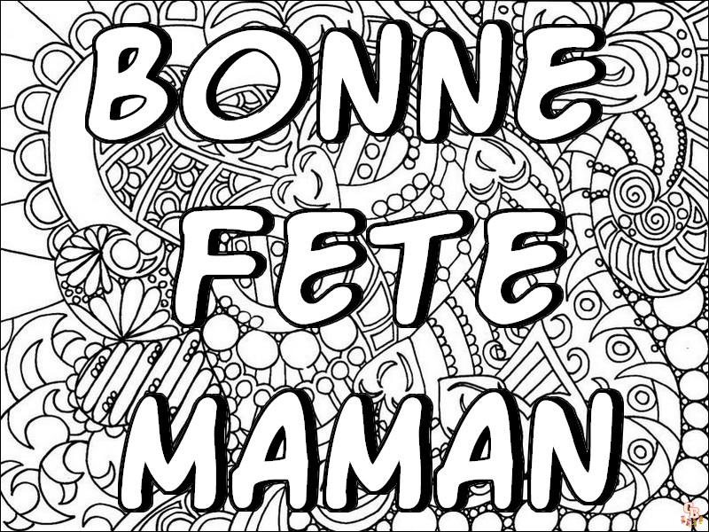 Coloriage Fete Des Meres