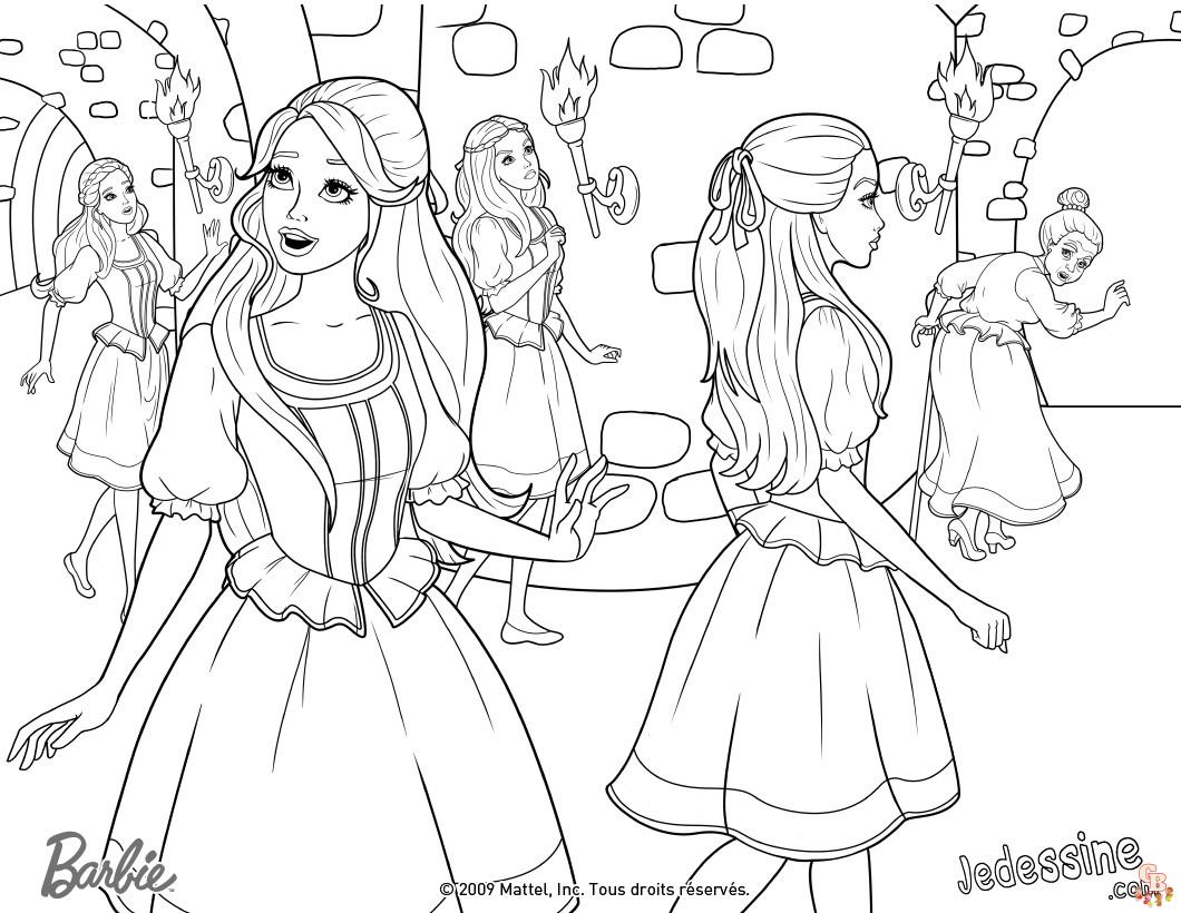 Coloriage Fille