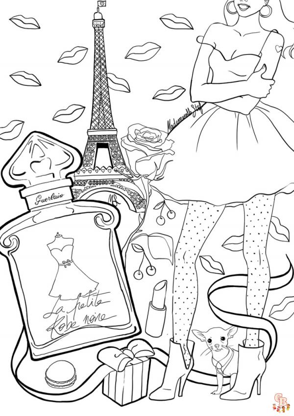 Coloriage Fille Ado