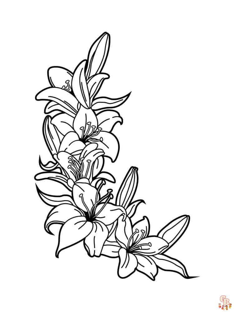 Coloriage Fleur De Lis