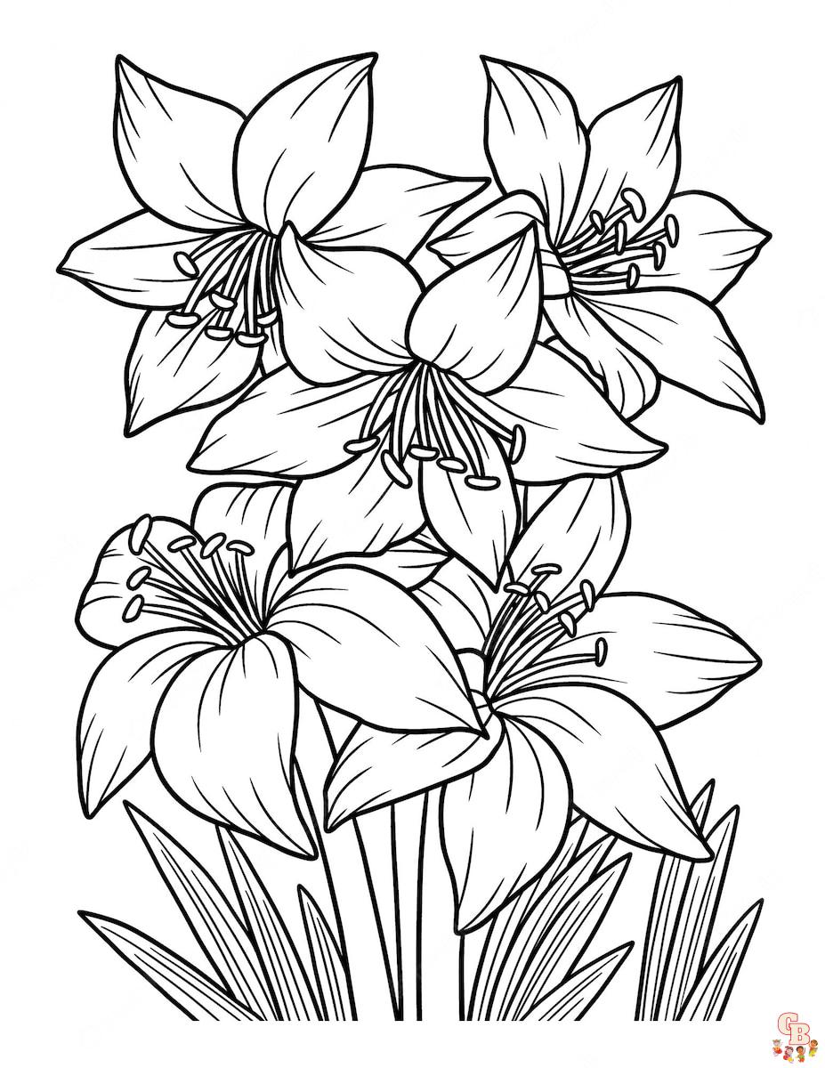 Coloriage Fleur De Lis