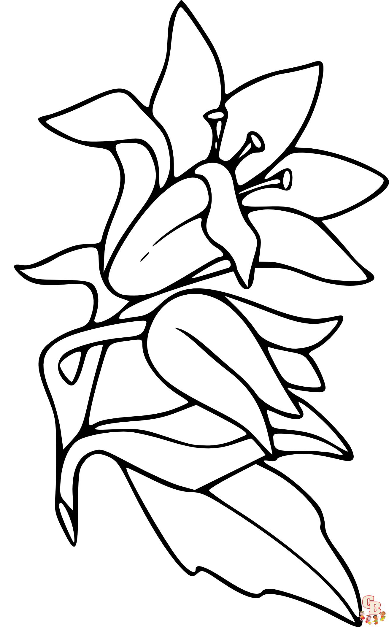 Coloriage Fleur De Lis