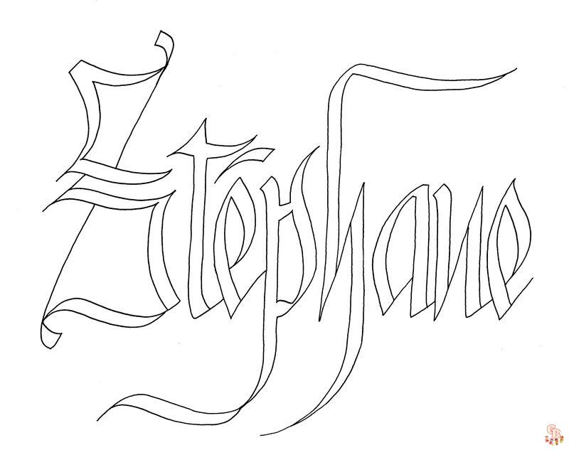 Coloriage Florian