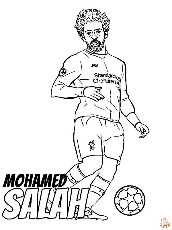 Coloriage Footballeur