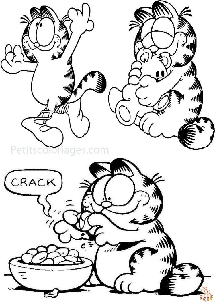 Coloriage Garfield