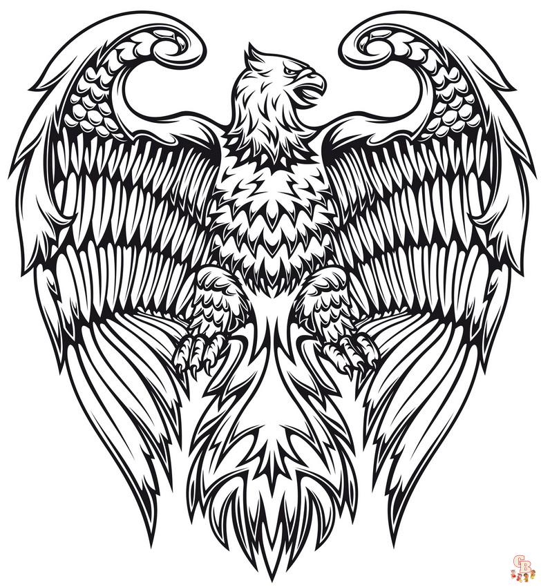 Coloriage Griffon