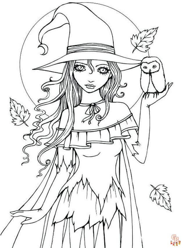 Coloriage Halloween Adulte