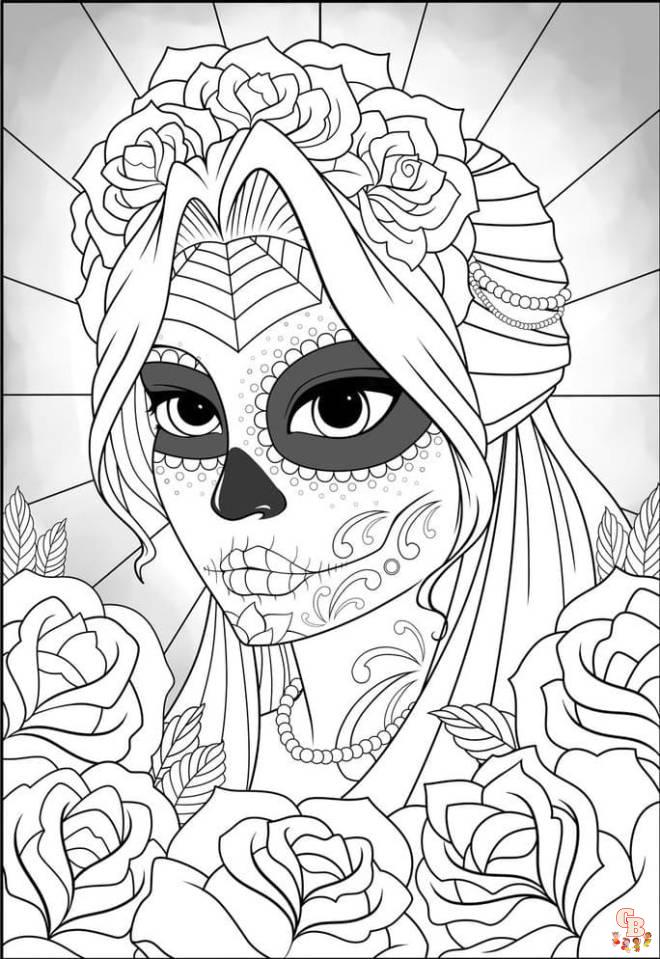 Coloriage Halloween Adulte