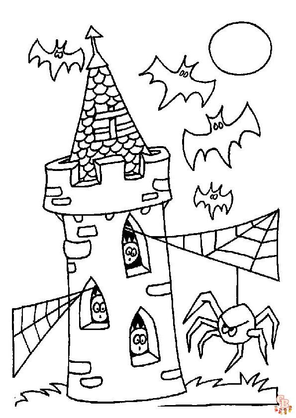 Coloriage Halloween Chauve Souris