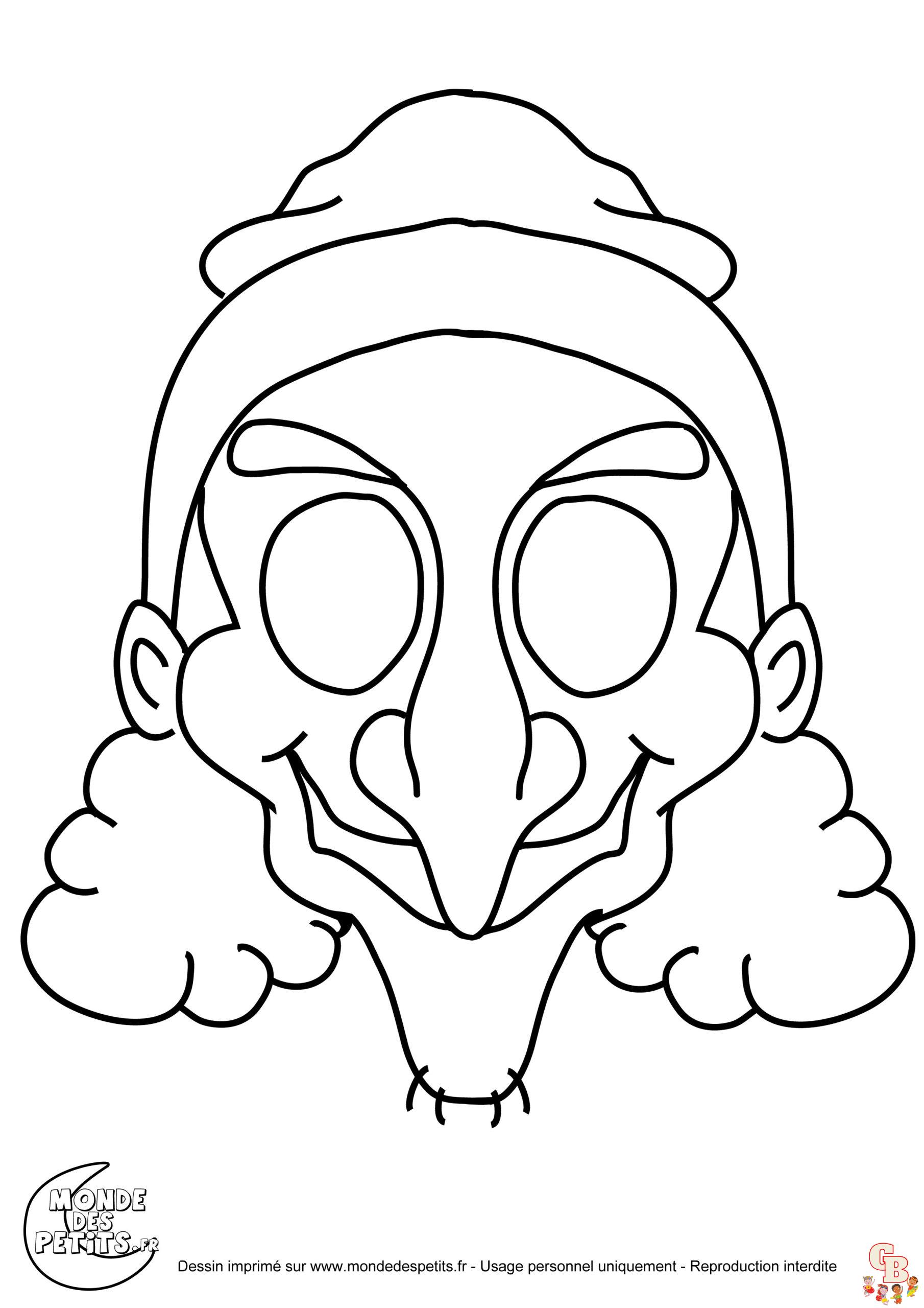 Coloriage Halloween Fantome