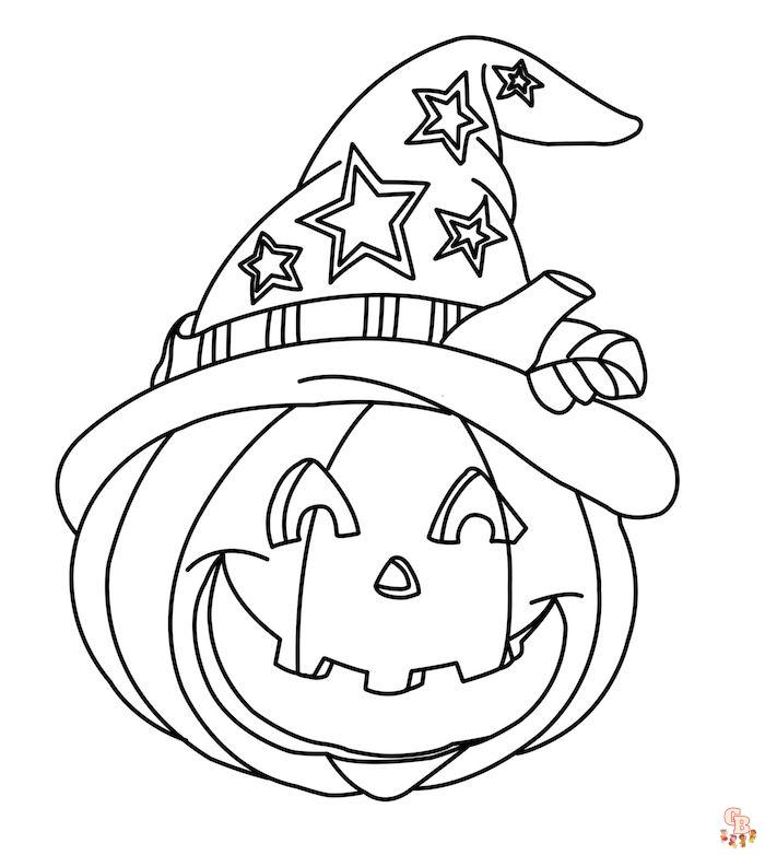 Coloriage Halloween Fantome